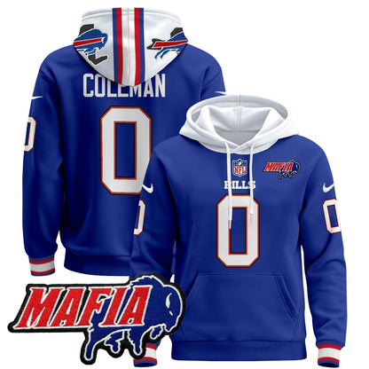 Buffalo Bills 2024 Bills Mafia Patch Pullover Hoodie