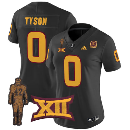 Women's Arizona State Sun Devils 2024 Pat Tillman Honoring Patch Vapor Limited Jersey - All Stitched