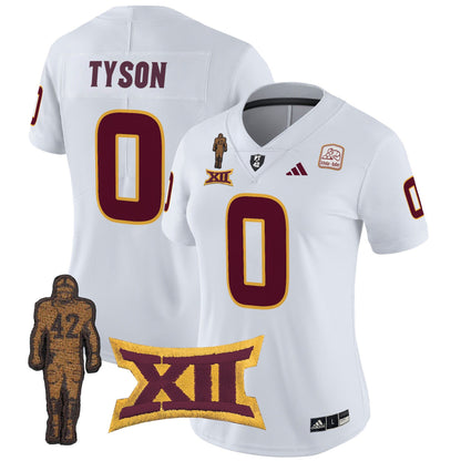 Women's Arizona State Sun Devils 2024 Pat Tillman Honoring Patch Vapor Limited Jersey - All Stitched