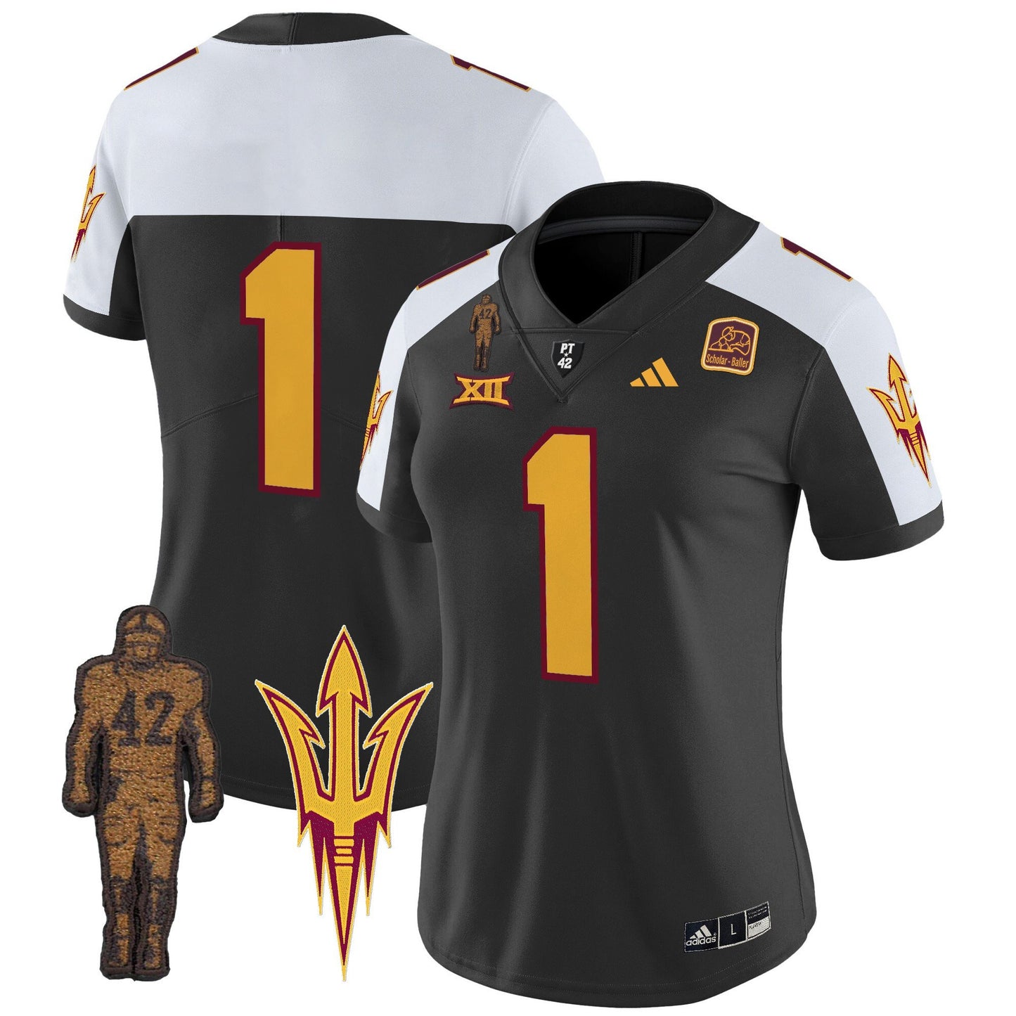 Women's Arizona State Sun Devils 2024 Pat Tillman Honoring Patch Vapor Limited Jersey - All Stitched