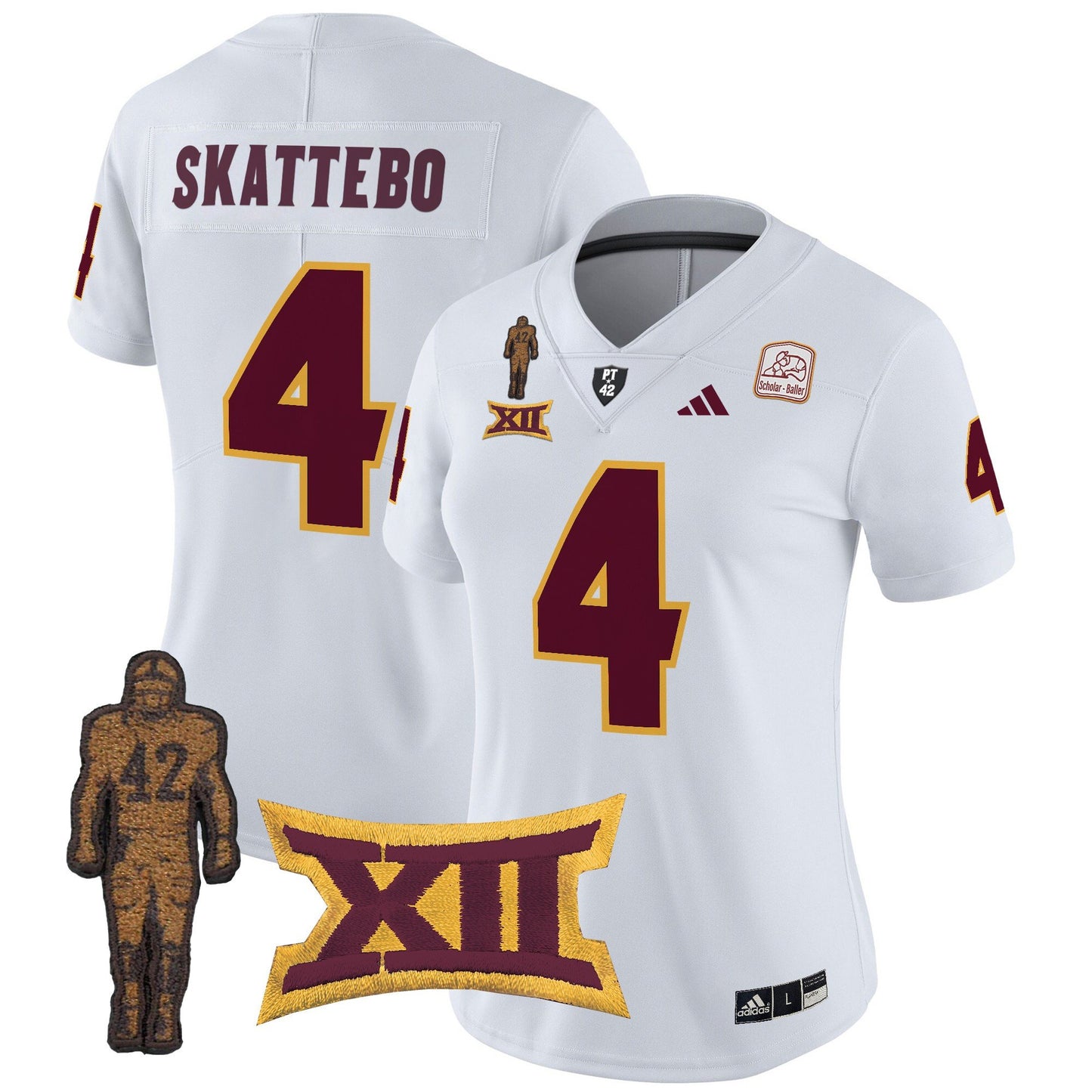 Women's Arizona State Sun Devils 2024 Pat Tillman Honoring Patch Vapor Limited Jersey - All Stitched