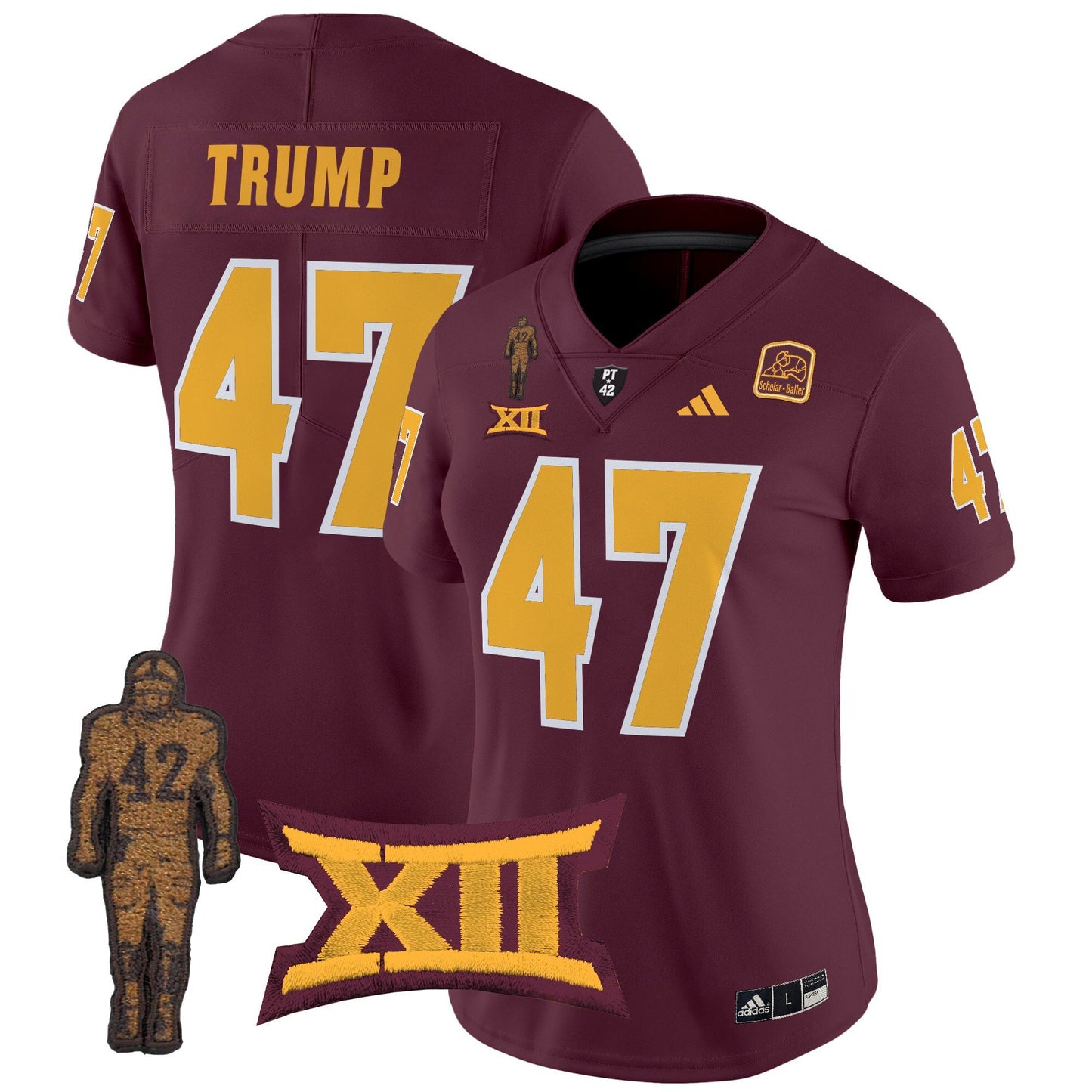 Women's Arizona State Sun Devils 2024 Pat Tillman Honoring Patch Vapor Limited Jersey - All Stitched