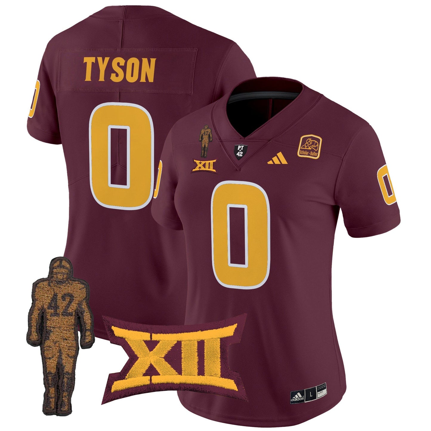 Women's Arizona State Sun Devils 2024 Pat Tillman Honoring Patch Vapor Limited Jersey - All Stitched