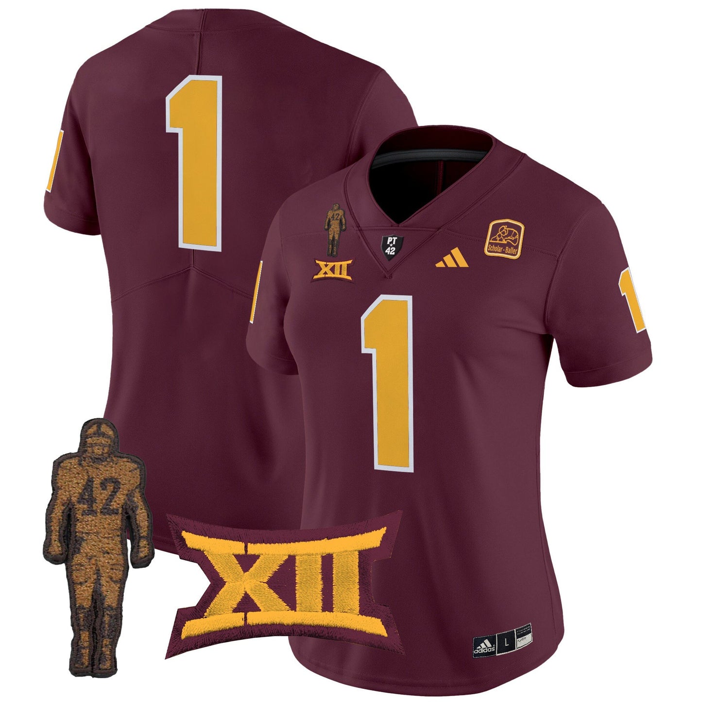 Women's Arizona State Sun Devils 2024 Pat Tillman Honoring Patch Vapor Limited Jersey - All Stitched