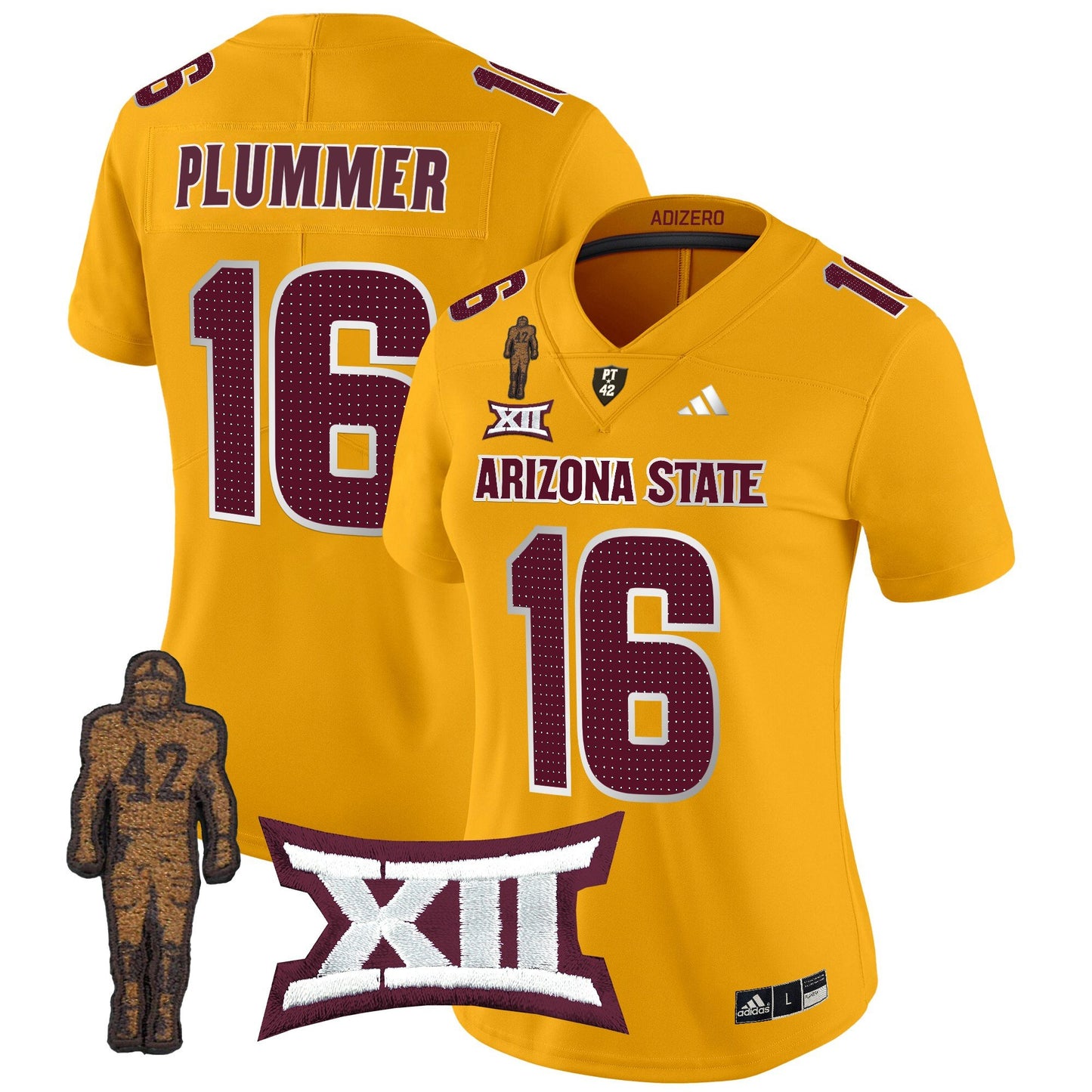 Women's Arizona State Sun Devils 2024 Pat Tillman Honoring Patch Vapor Limited Jersey V2 - All Stitched