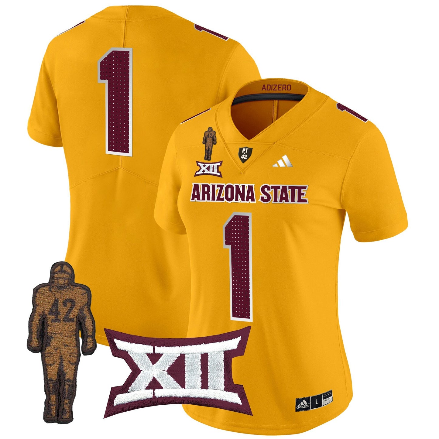 Women's Arizona State Sun Devils 2024 Pat Tillman Honoring Patch Vapor Limited Jersey V2 - All Stitched