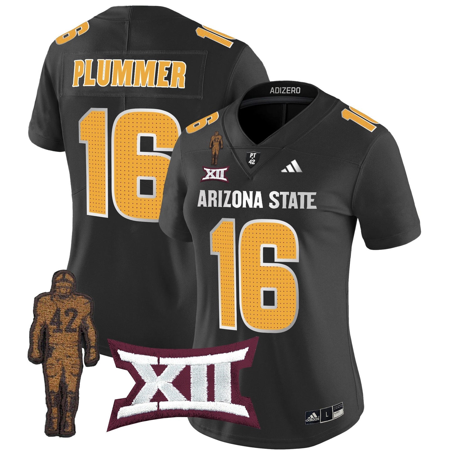 Women's Arizona State Sun Devils 2024 Pat Tillman Honoring Patch Vapor Limited Jersey V2 - All Stitched