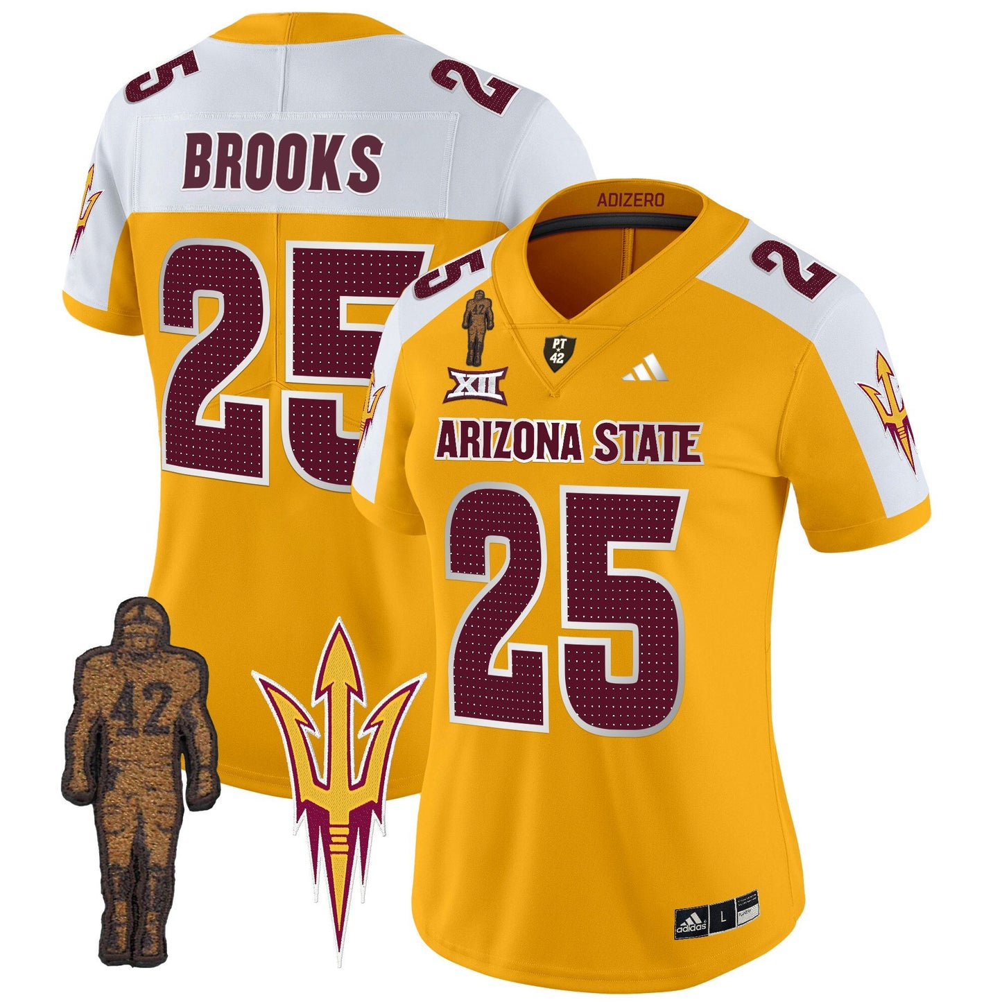 Women's Arizona State Sun Devils 2024 Pat Tillman Honoring Patch Vapor Limited Jersey V2 - All Stitched