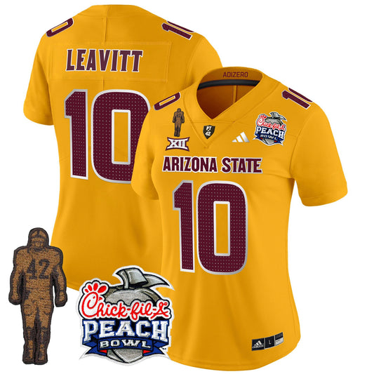 Women's Sun Devils Pat Tillman & Peach Bowl Patch Vapor Limited Jersey V2 - All Stitched