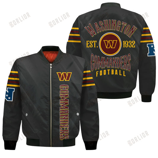 Washington Commanders Football Team 2024- 25 Breath Of The Idol Bomber Jacket