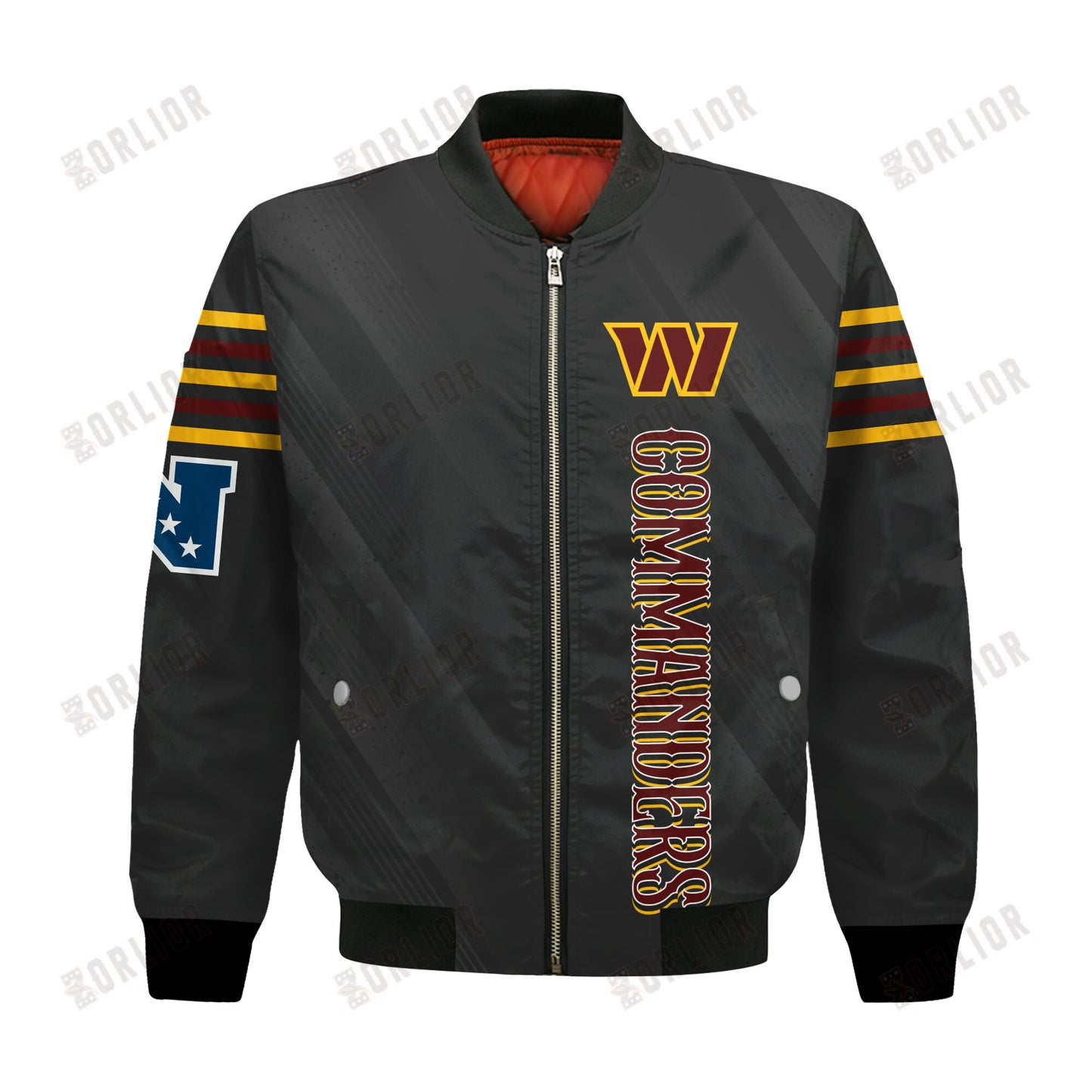 Washington Commanders Football Team 2024- 25 Breath Of The Idol Bomber Jacket