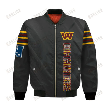 Washington Commanders Football Team 2024- 25 Breath Of The Idol Bomber Jacket