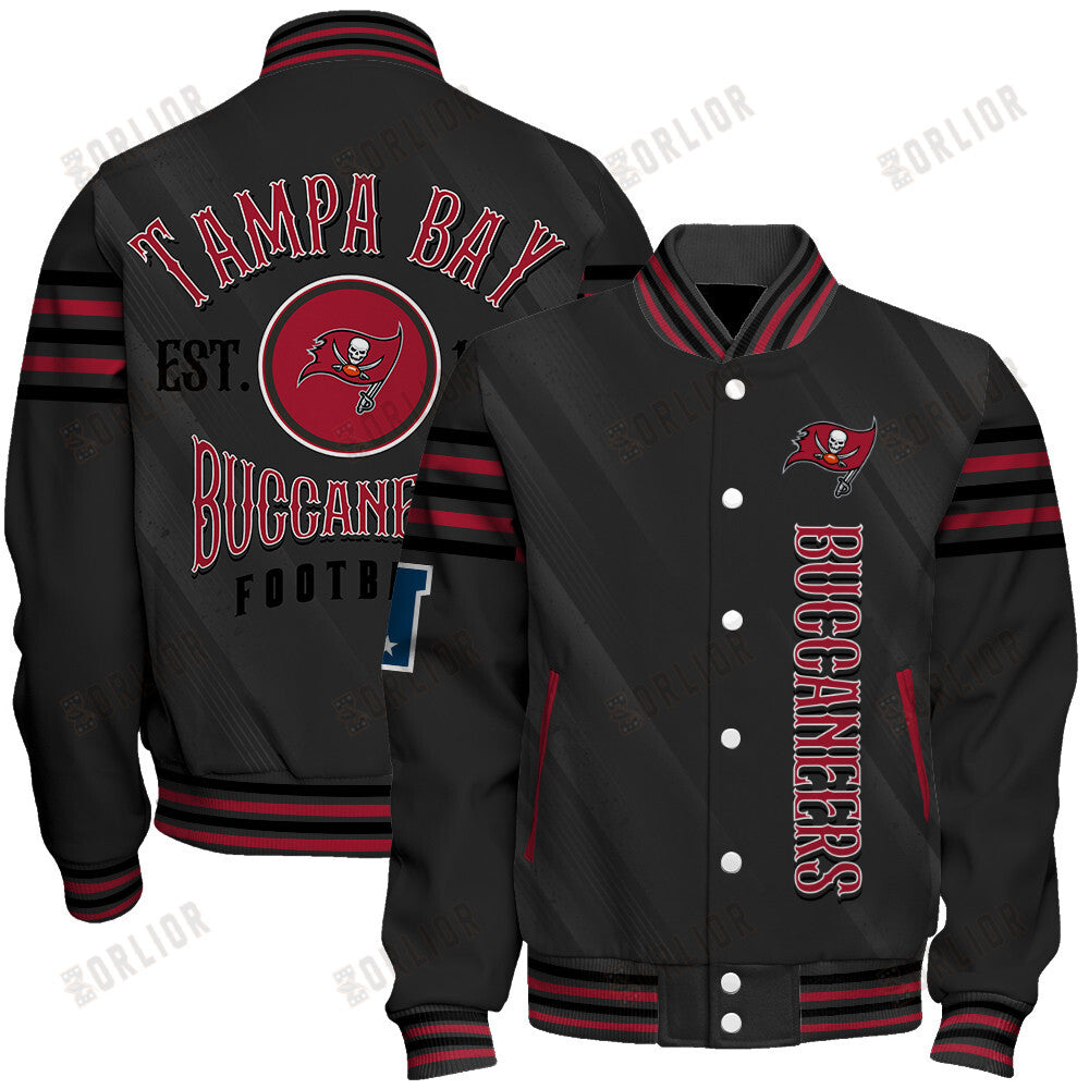 Tampa Bay Buccaneers Football Team 2024- 25 Breath Of The Idol Unisex Varsity Jacket