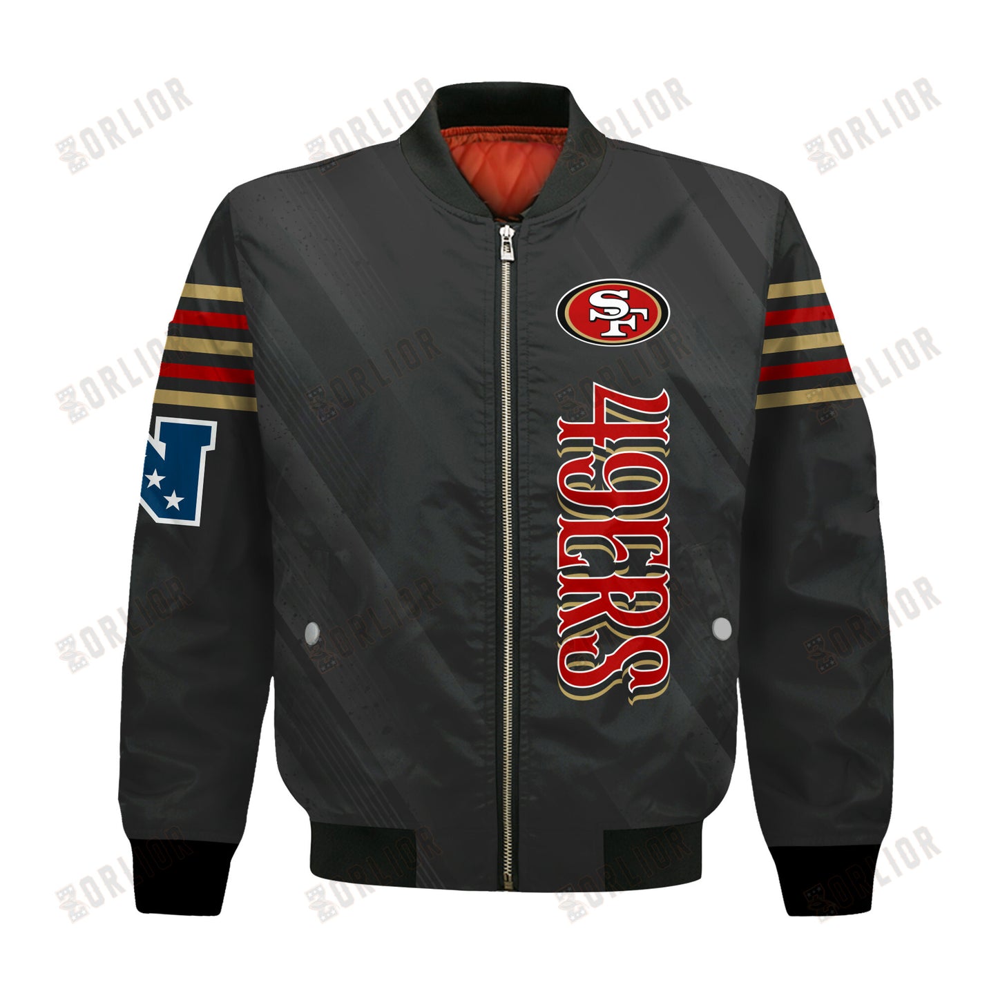 San Francisco 49ers Football Team 2024- 25 Breath Of The Idol Bomber Jacket