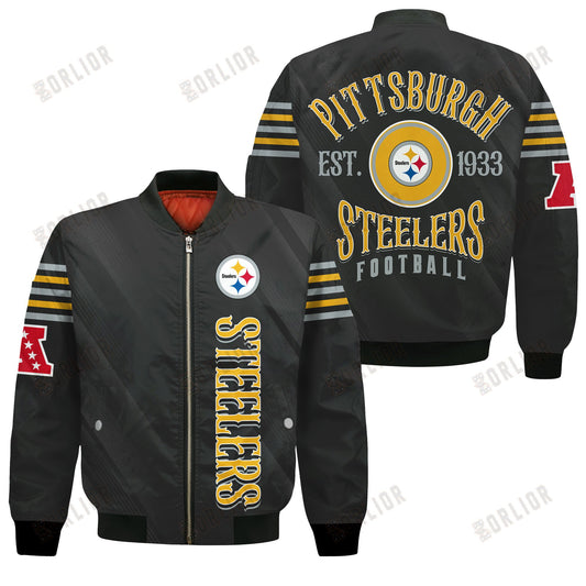 Pittsburgh Steelers Football Team 2024- 25 Breath Of The Idol Bomber Jacket