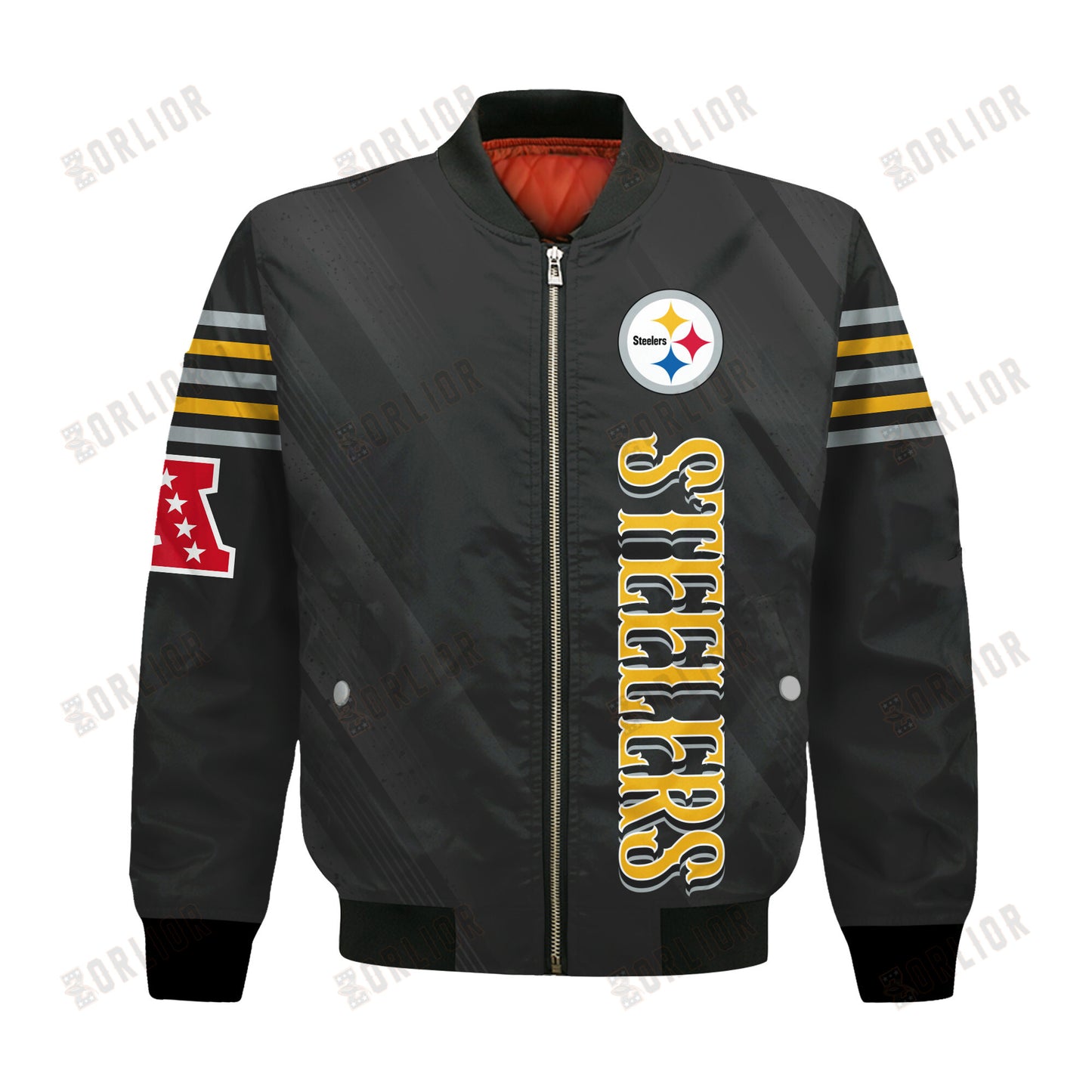Pittsburgh Steelers Football Team 2024- 25 Breath Of The Idol Bomber Jacket