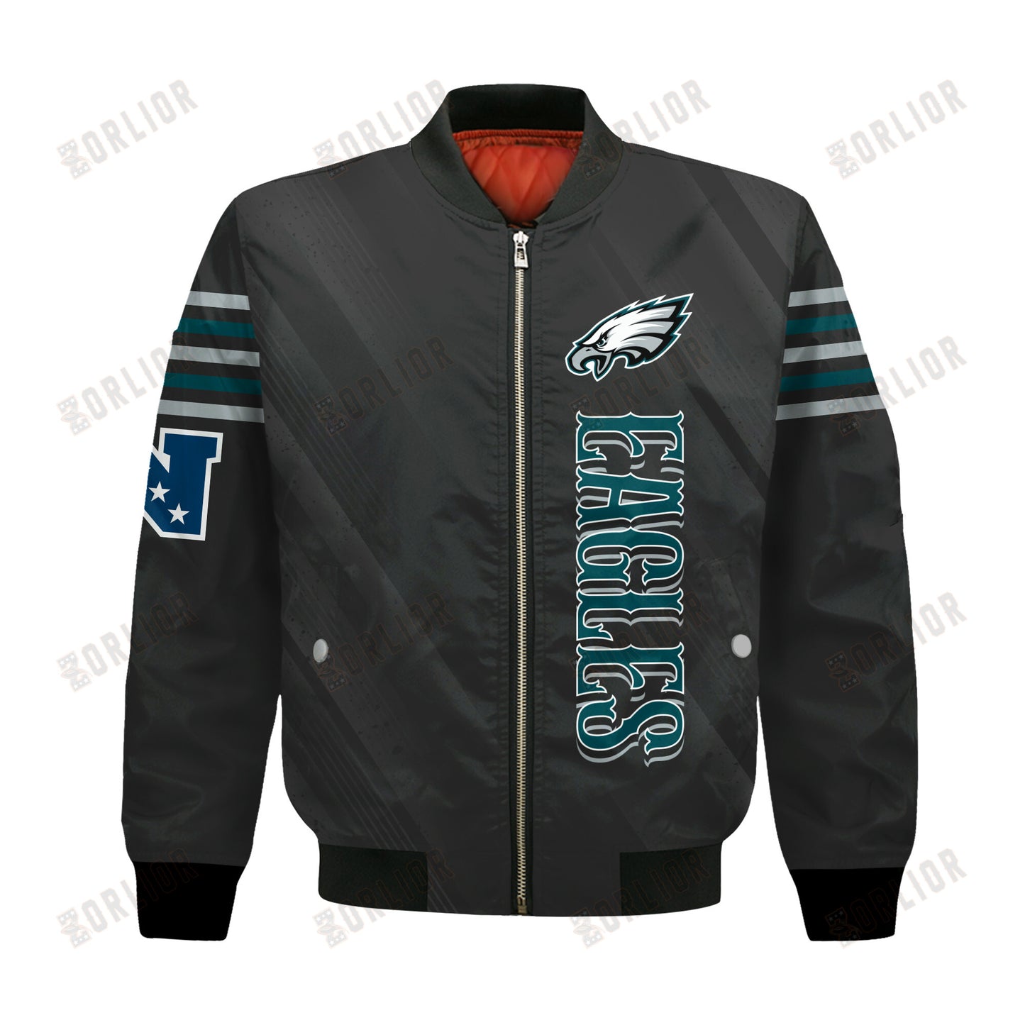 Philadelphia Eagles Football Team 2024- 25 Breath Of The Idol Bomber Jacket