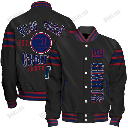 New York Giants Football Team 2024- 25 Breath Of The Idol Unisex Varsity Jacket