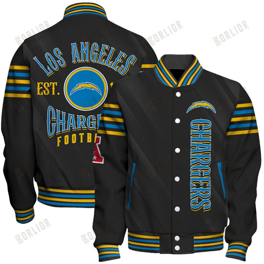 Los Angeles Chargers Football Team 2024- 25 Breath Of The Idol Unisex Varsity Jacket