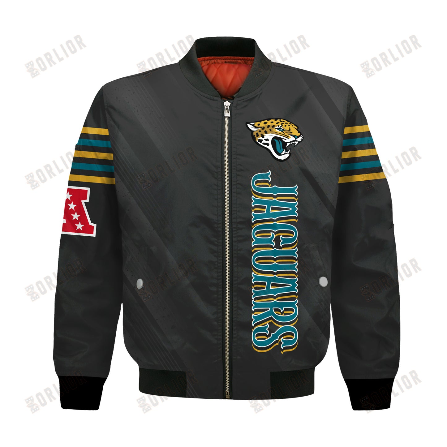 Jacksonville Jaguars Football Team 2024- 25 Breath Of The Idol Bomber Jacket
