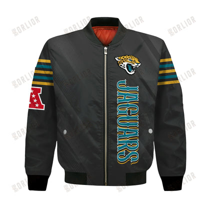 Jacksonville Jaguars Football Team 2024- 25 Breath Of The Idol Bomber Jacket