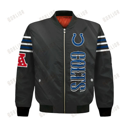 Indianapolis Colts Football Team 2024- 25 Breath Of The Idol Bomber Jacket