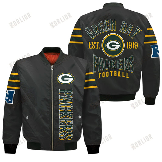 Green Bay Packers Football Team 2024- 25 Breath Of The Idol Bomber Jacket
