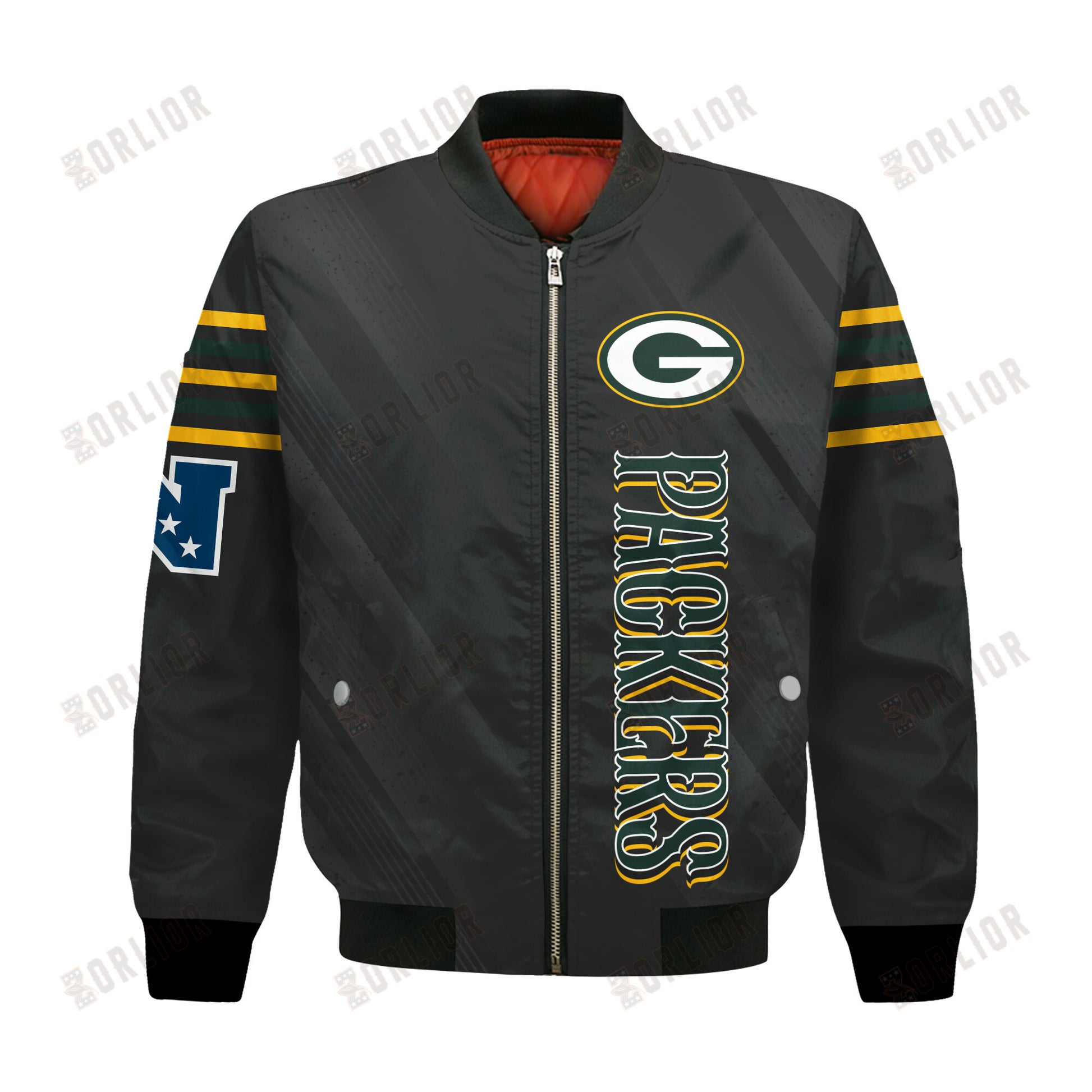 Green Bay Packers Football Team 2024- 25 Breath Of The Idol Bomber Jacket