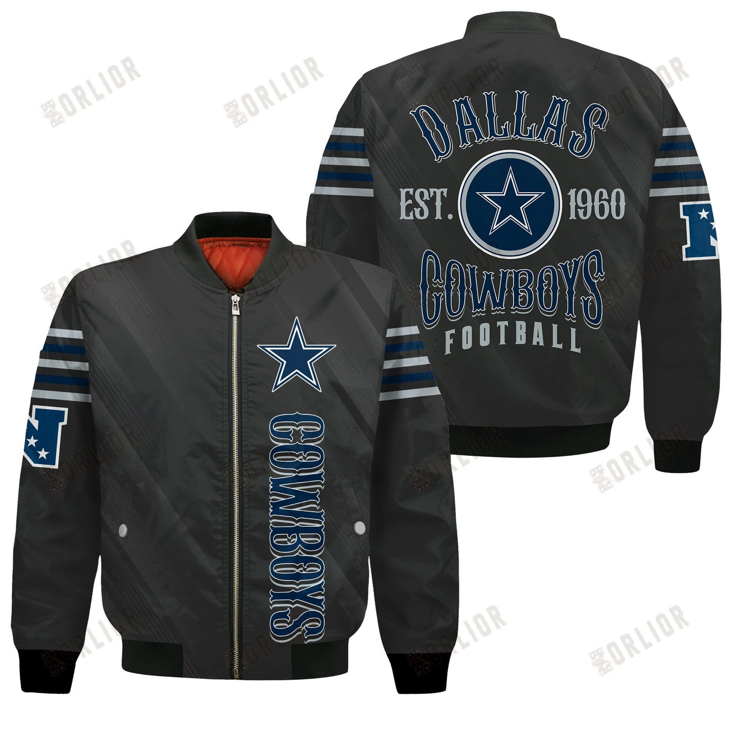 Dallas Cowboys Football Team 2024- 25 Breath Of The Idol Bomber Jacket