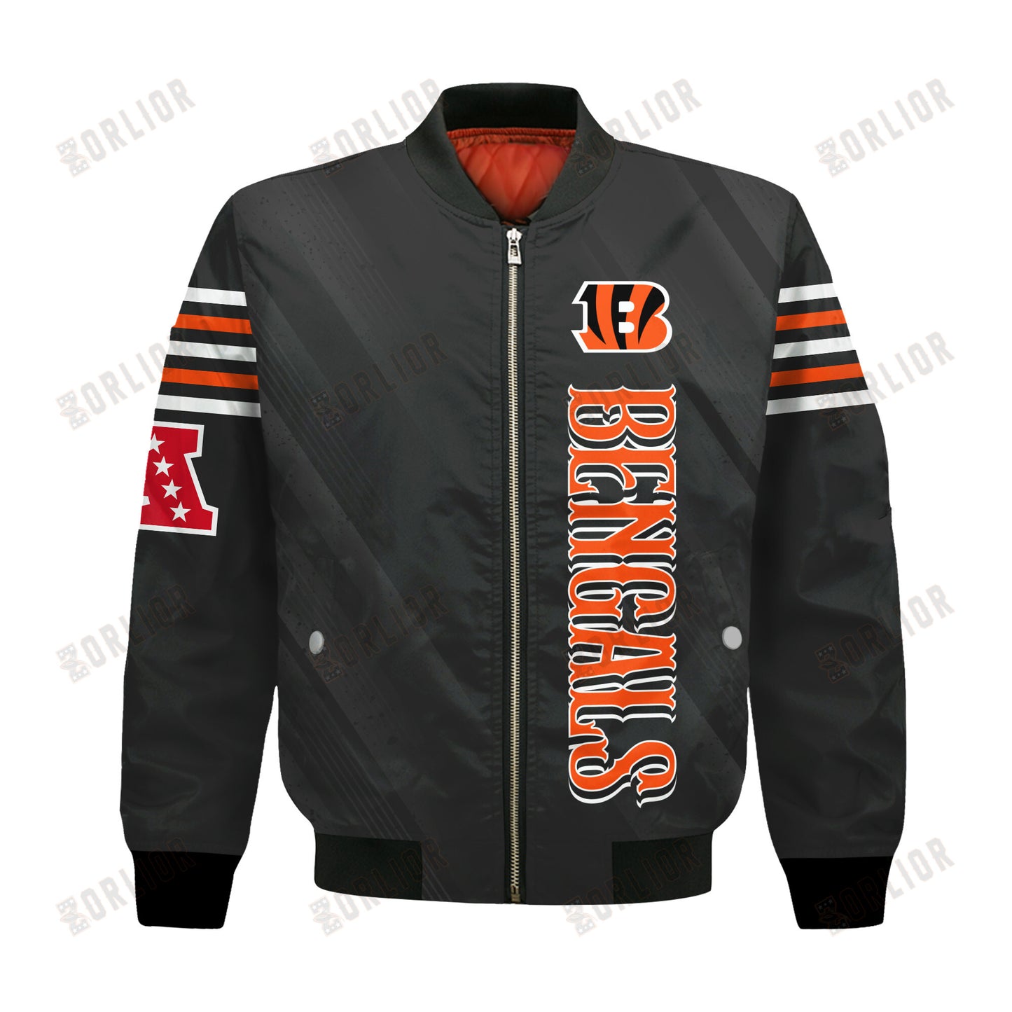 Cincinnati Bengals Football Team 2024- 25 Breath Of The Idol Bomber Jacket