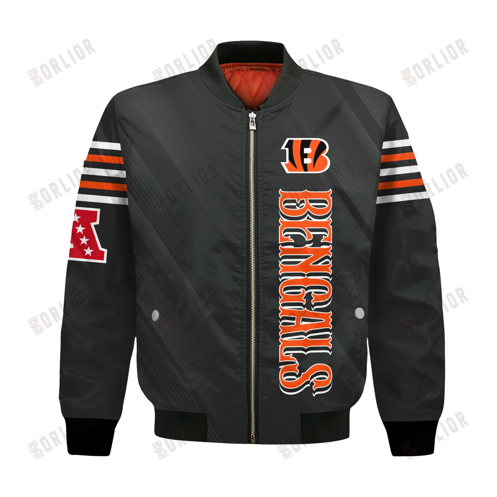 Cincinnati Bengals Football Team 2024- 25 Breath Of The Idol Bomber Jacket
