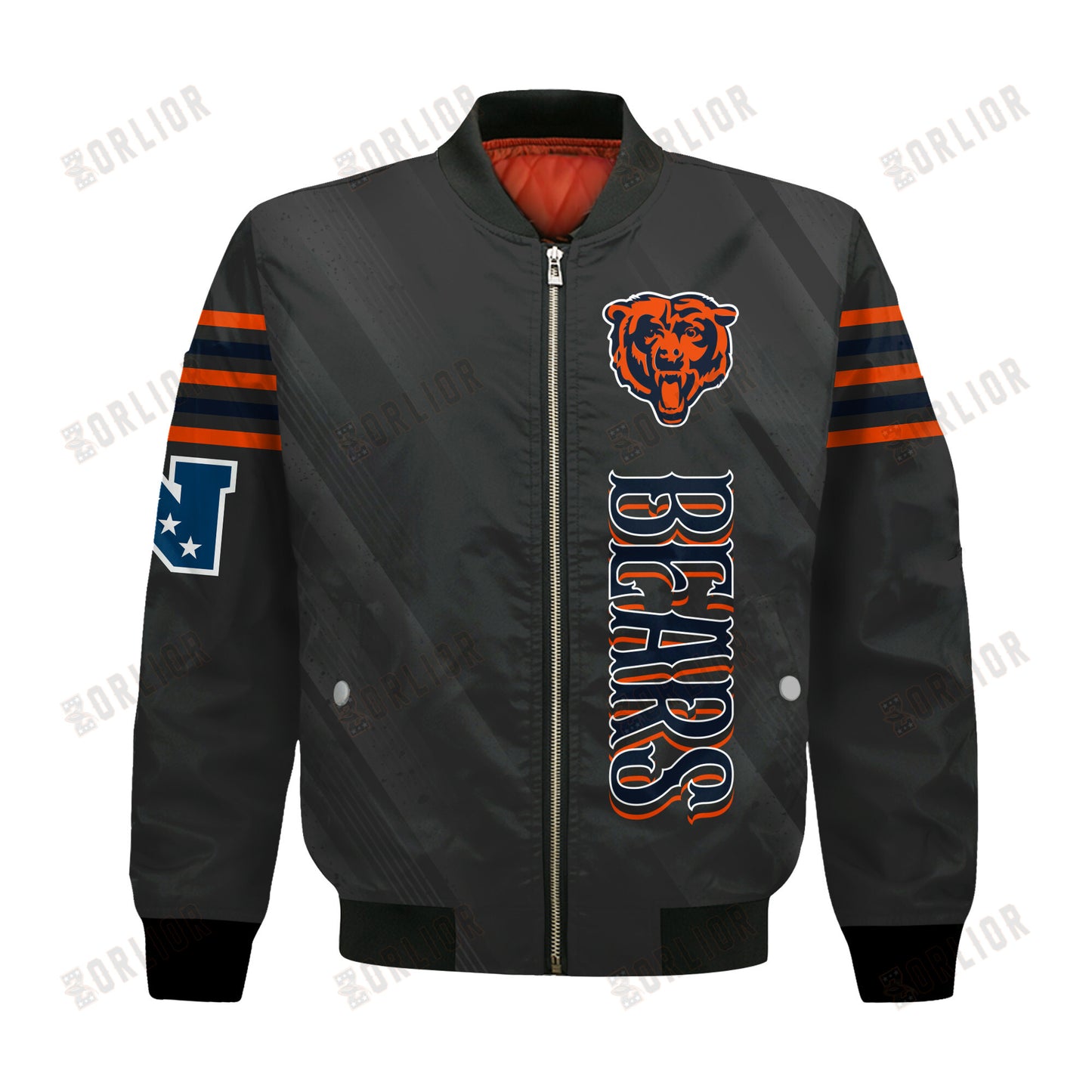 Chicago Bears Football Team 2024- 25 Breath Of The Idol Bomber Jacket