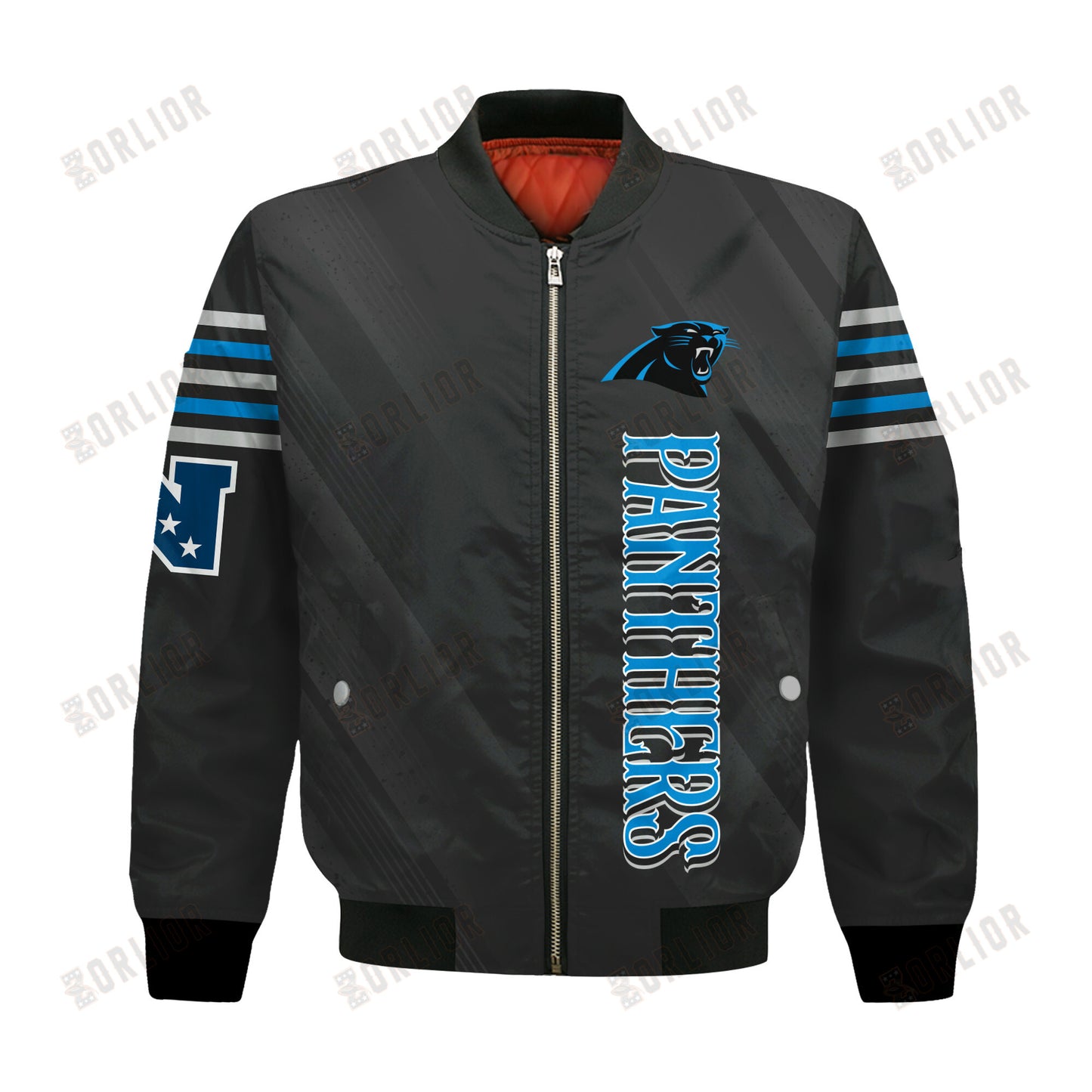 Carolina Panthers Football Team 2024- 25 Breath Of The Idol Bomber Jacket