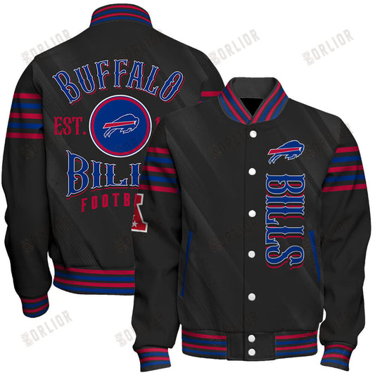 Buffalo Bills Football Team 2024- 25 Breath Of The Idol Unisex Varsity Jacket