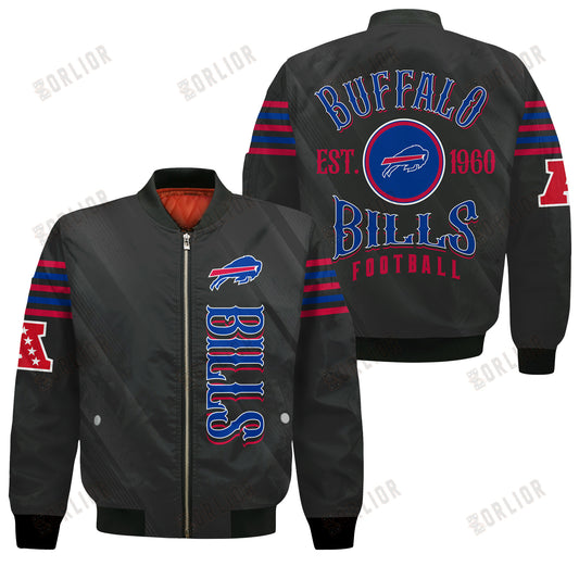 Buffalo Bills Football Team 2024- 25 Breath Of The Idol Bomber Jacket