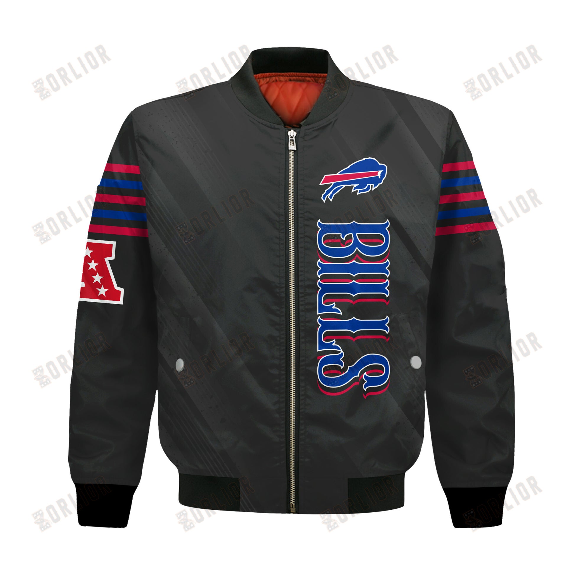 Buffalo Bills Football Team 2024- 25 Breath Of The Idol Bomber Jacket
