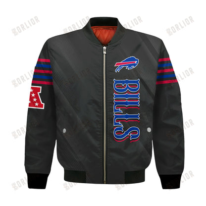 Buffalo Bills Football Team 2024- 25 Breath Of The Idol Bomber Jacket