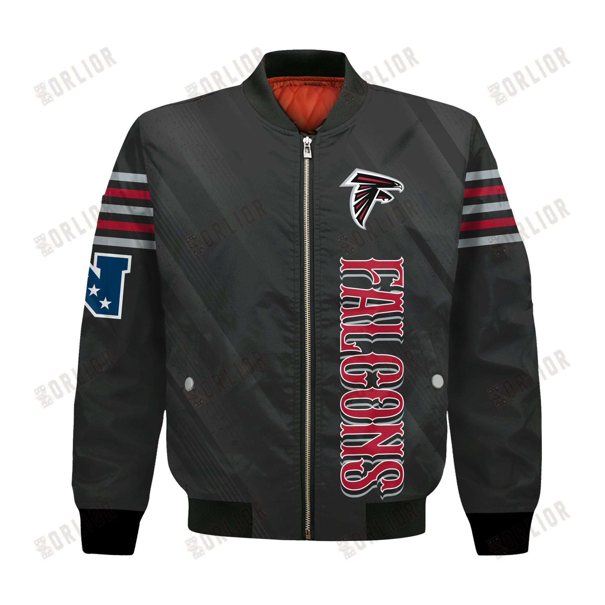 Atlanta Falcons Football Team 2024- 25 Breath Of The Idol Bomber Jacket