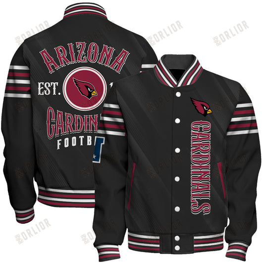 Arizona Cardinals Football Team 2024- 25 Breath Of The Idol Unisex Varsity Jacket