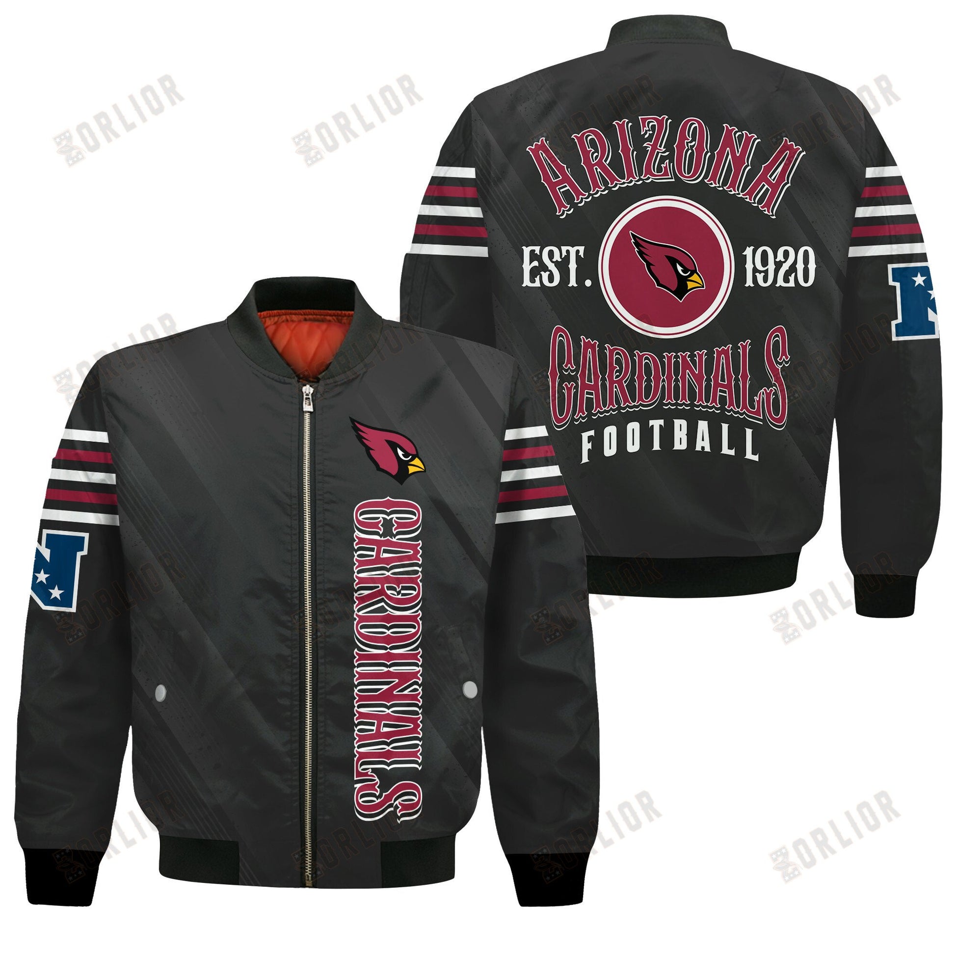 Arizona Cardinals Football Team 2024- 25 Breath Of The Idol Bomber Jacket