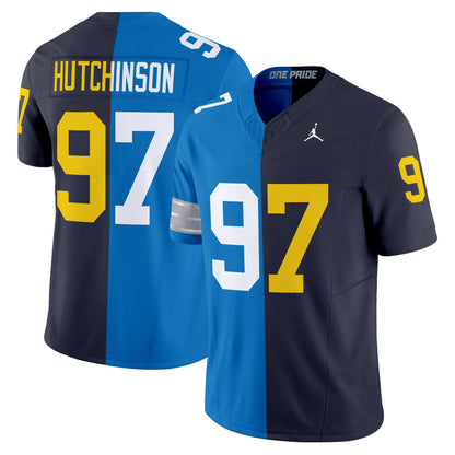 Michigan Wolverines Split Vapor Limited Jersey - All Stitched