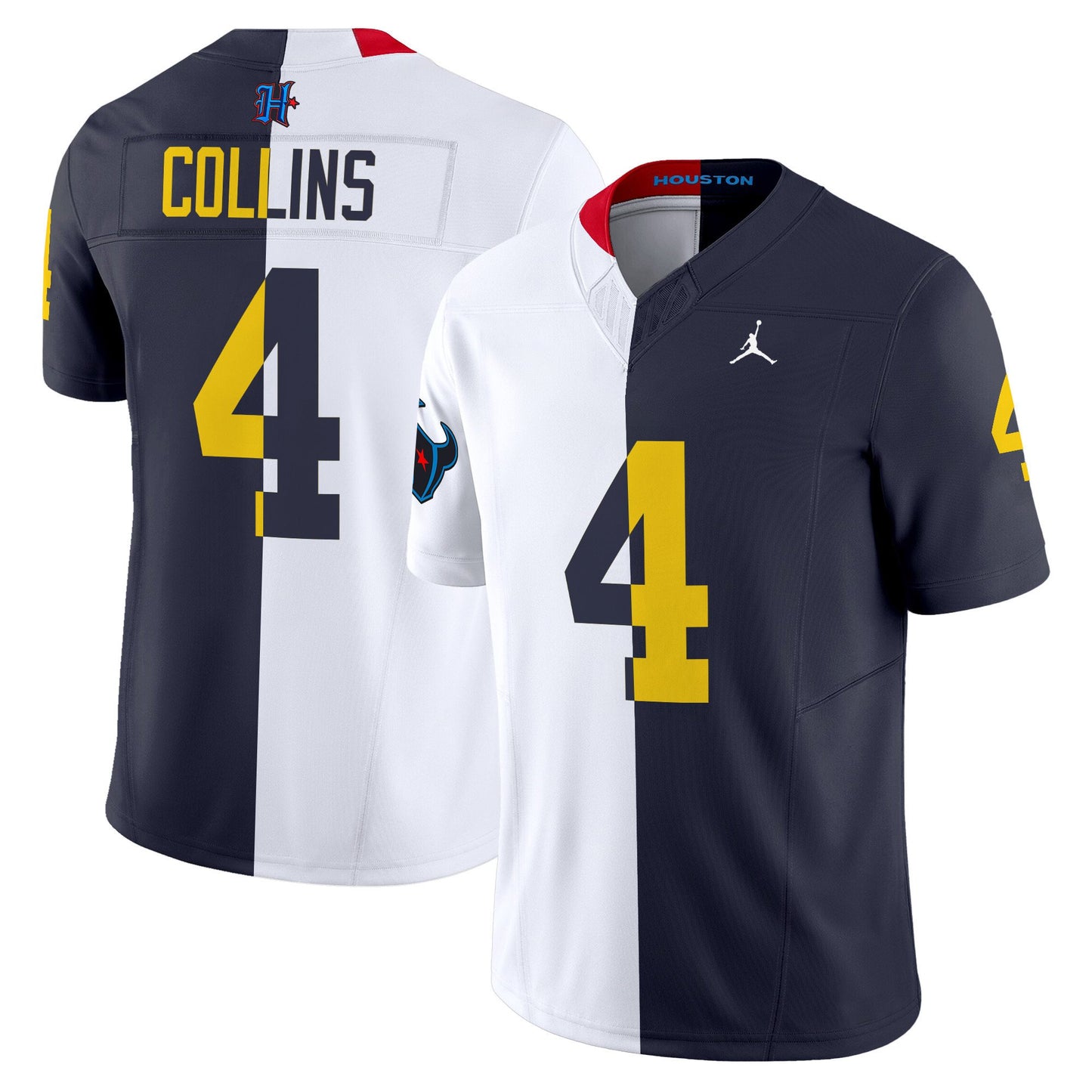 Michigan Wolverines Split Vapor Limited Jersey - All Stitched