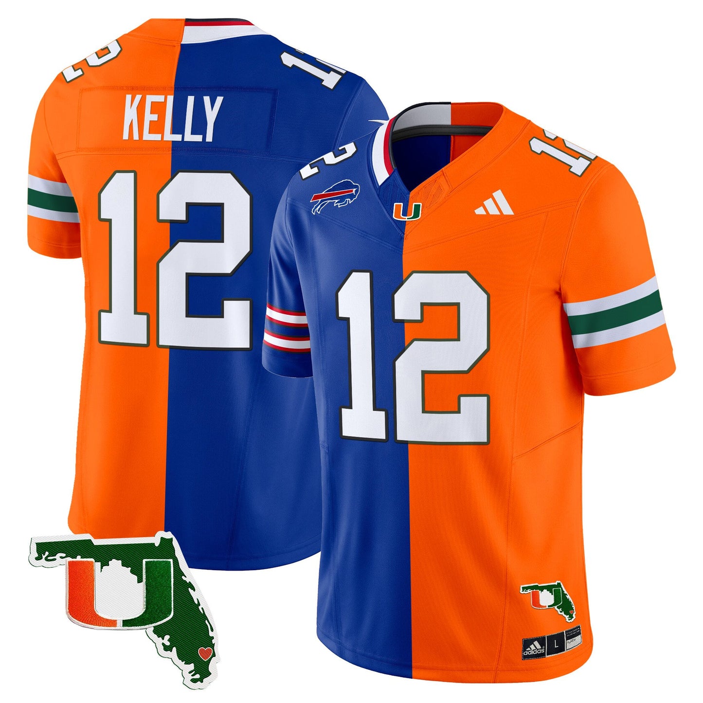 Miami Hurricanes Split Vapor Limited Jersey - All Stitched