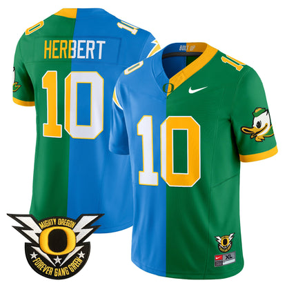 Oregon Ducks Split Vapor Limited Jersey - All Stitched