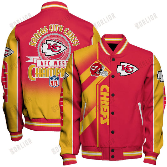 Kansas City Chiefs Football Team 2024- 25 We Did It Unisex Varsity Jacket