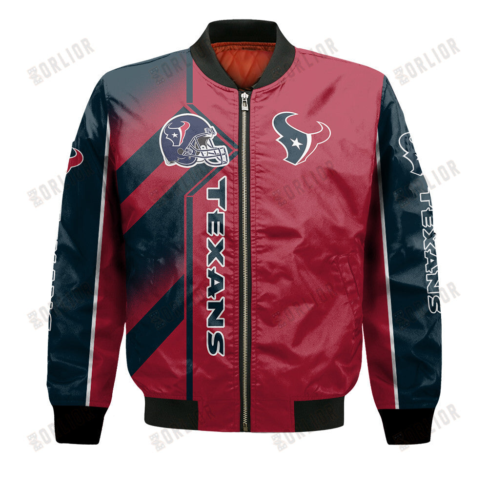 Houston Texans Football Team 2024- 25 We Did It Bomber Jacket
