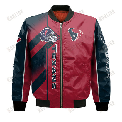 Houston Texans Football Team 2024- 25 We Did It Bomber Jacket