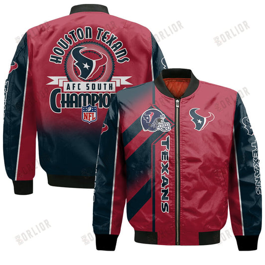 Houston Texans Football Team 2024- 25 We Did It Bomber Jacket