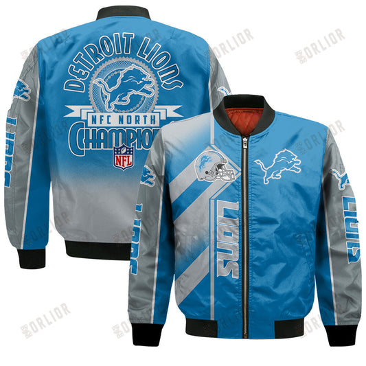 Detroit Lions Football Team 2024- 25 We Did It Bomber Jacket