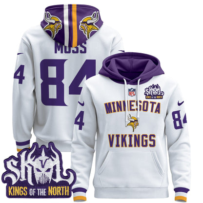 Minnesota Vikings 2024 Pullover Hoodie V4 - All Stitched